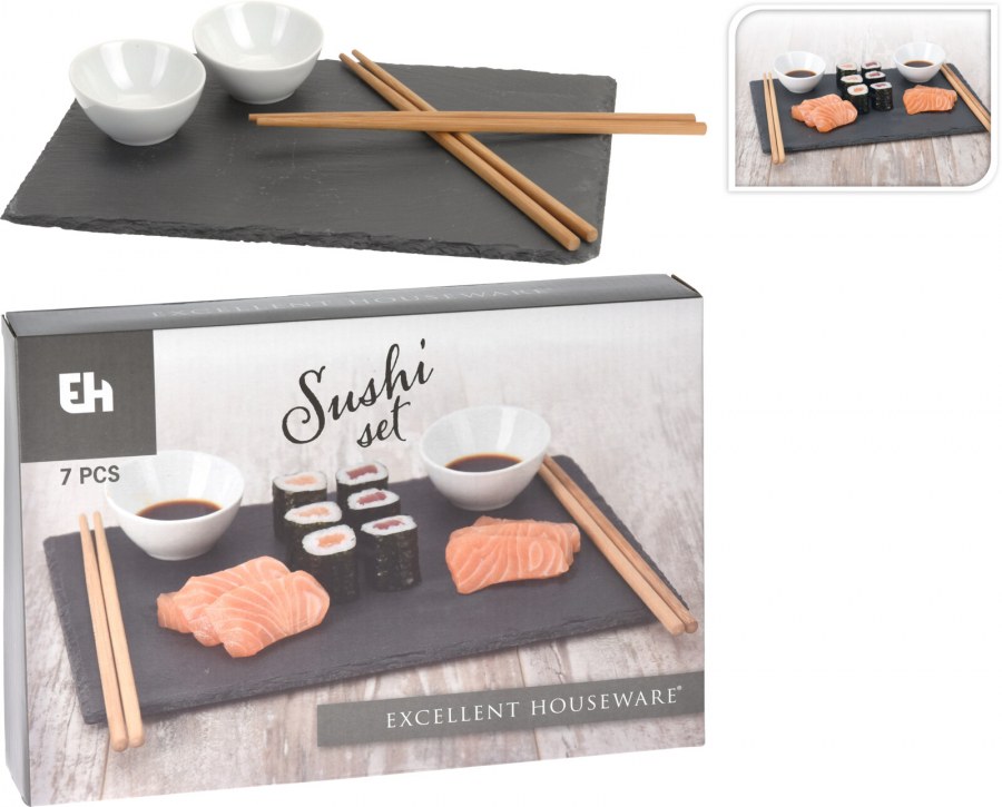 Břidlicový Sushi set 