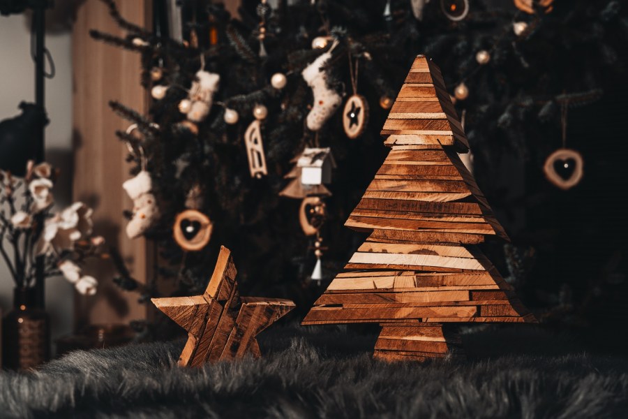 Lisovaný stromeček - 35CM - Vánoce Vánoční dekorace