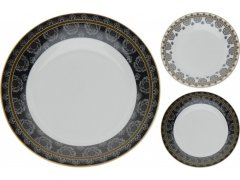 Porcelánový talíř se vzorem malý - 20 cm